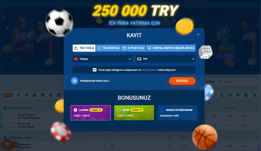 MostBet giriş ve kayıt